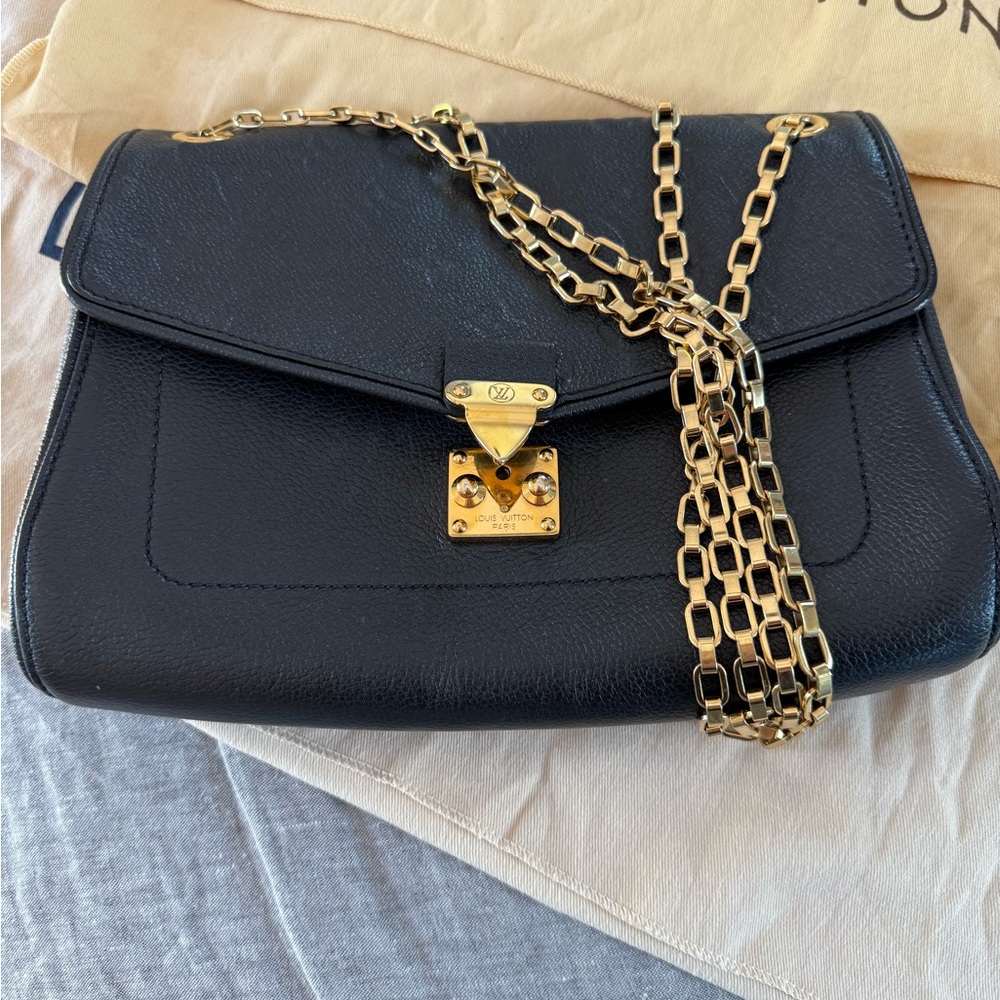 REDUCED- Louis Vuitton Empreinte St. Germain PM in Black